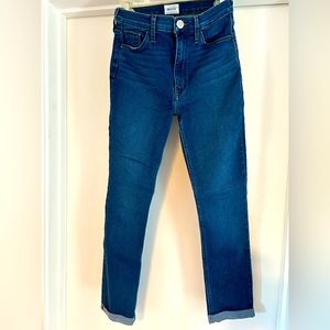 Hudson Blair High Rise Straight crop jeans | Size: 26